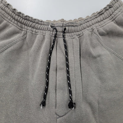 【中古品】【メンズ】 UNDERCOVER アンダーカバー Z209-2 CHAOTIC DISCORD期 カオティックディスコード期 01SS SWEAT BIKER HALF PANTS スウェット バイカー ハーフ パンツ ボトムス ズボン 151-260731-cs-15-izu サイズ：M カラー：グレー 万代Net店