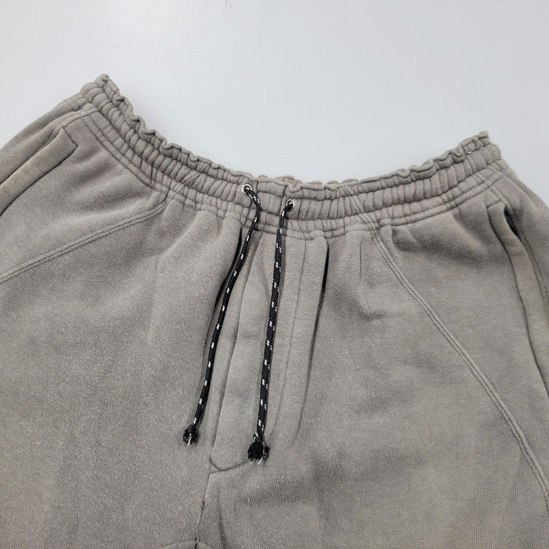 【中古品】【メンズ】 UNDERCOVER アンダーカバー Z209-2 CHAOTIC DISCORD期 カオティックディスコード期 01SS SWEAT BIKER HALF PANTS スウェット バイカー ハーフ パンツ ボトムス ズボン 151-260731-cs-15-izu サイズ：M カラー：グレー 万代Net店