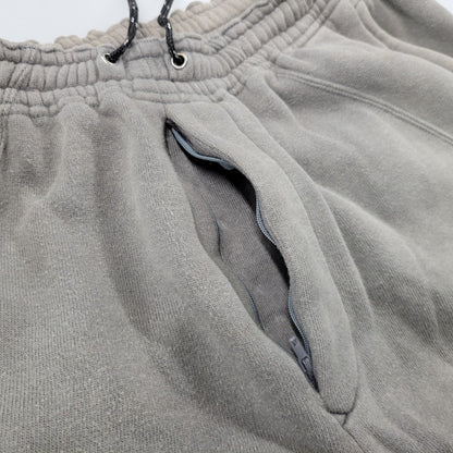 【中古品】【メンズ】 UNDERCOVER アンダーカバー Z209-2 CHAOTIC DISCORD期 カオティックディスコード期 01SS SWEAT BIKER HALF PANTS スウェット バイカー ハーフ パンツ ボトムス ズボン 151-260731-cs-15-izu サイズ：M カラー：グレー 万代Net店