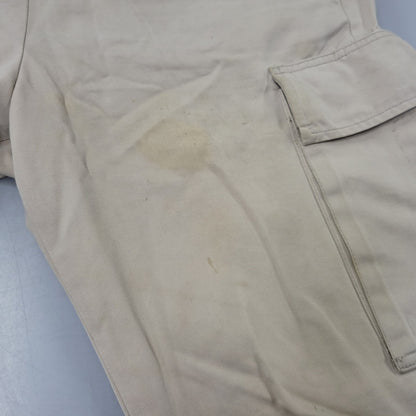 【現状渡し品】【メンズ】 HELMUT LANG ヘルムートラング 本人期 98-99 COTTON EASY CARGO PANTS コットン イージー カーゴ パンツ ボトムス ズボン 152-260731-cs-18-izu サイズ：46 カラー：ベージュ 万代Net店