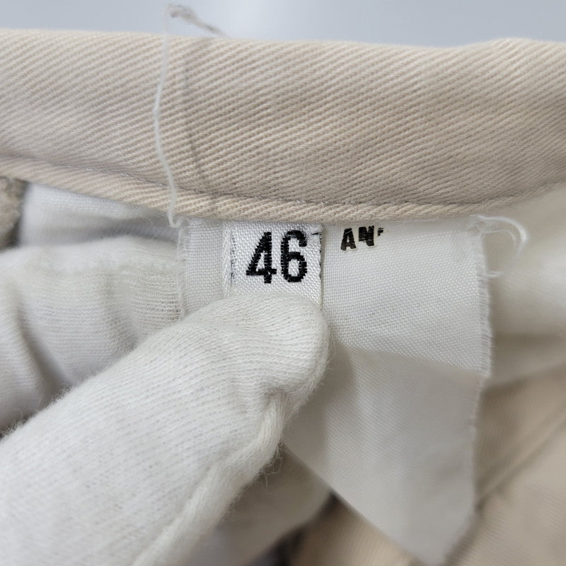 【現状渡し品】【メンズ】 HELMUT LANG ヘルムートラング 本人期 98-99 COTTON EASY CARGO PANTS コットン イージー カーゴ パンツ ボトムス ズボン 152-260731-cs-18-izu サイズ：46 カラー：ベージュ 万代Net店