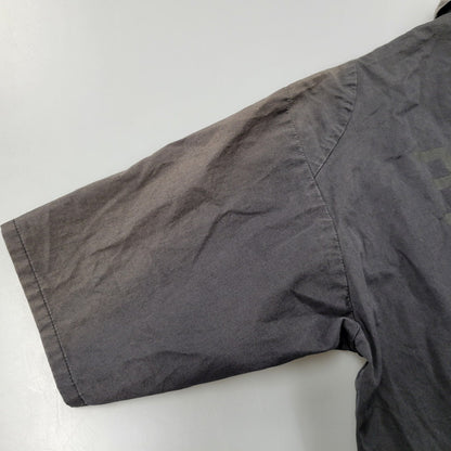【現状渡し品】【メンズ】 UNDERCOVER アンダーカバー RELIEF期 レリーフ期 99SS HALF ZIP SS SHIRT ハーフ ジップ ショートスリーブ シャツ トップス 半袖 140-260731-cs-13-izu サイズ：M カラー：ブラック 万代Net店