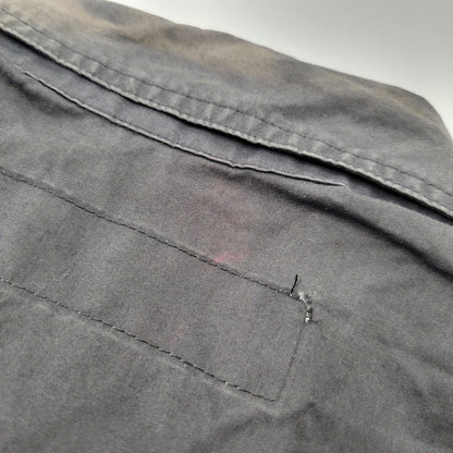 【現状渡し品】【メンズ】 UNDERCOVER アンダーカバー RELIEF期 レリーフ期 99SS HALF ZIP SS SHIRT ハーフ ジップ ショートスリーブ シャツ トップス 半袖 140-260731-cs-13-izu サイズ：M カラー：ブラック 万代Net店