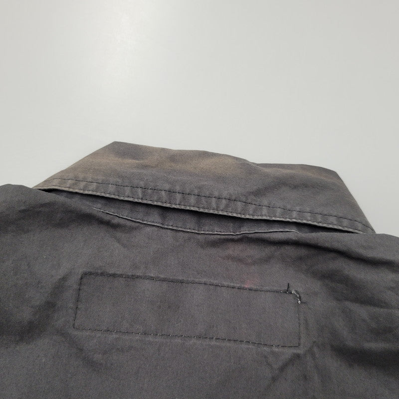 【現状渡し品】【メンズ】 UNDERCOVER アンダーカバー RELIEF期 レリーフ期 99SS HALF ZIP SS SHIRT ハーフ ジップ ショートスリーブ シャツ トップス 半袖 140-260731-cs-13-izu サイズ：M カラー：ブラック 万代Net店