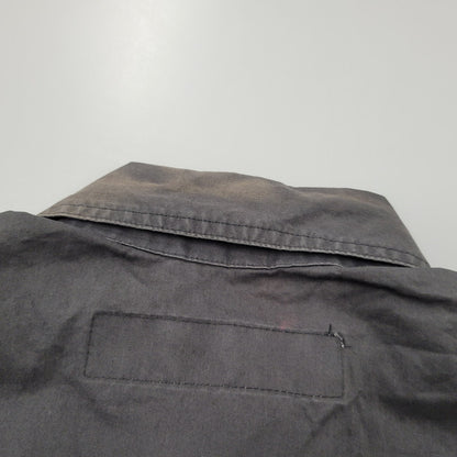 【現状渡し品】【メンズ】 UNDERCOVER アンダーカバー RELIEF期 レリーフ期 99SS HALF ZIP SS SHIRT ハーフ ジップ ショートスリーブ シャツ トップス 半袖 140-260731-cs-13-izu サイズ：M カラー：ブラック 万代Net店