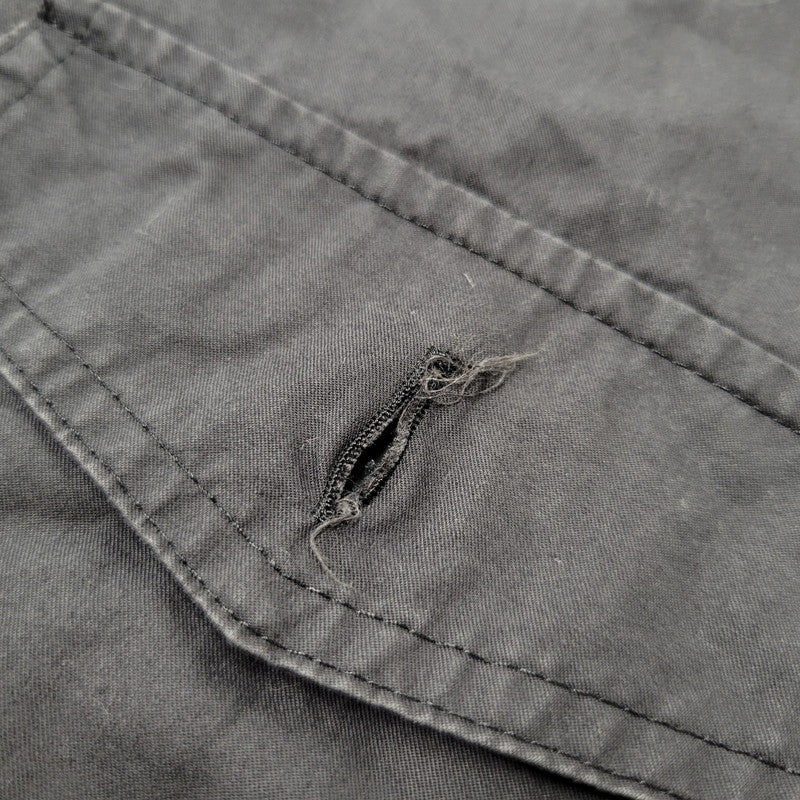 【現状渡し品】【メンズ】 UNDERCOVER アンダーカバー RELIEF期 レリーフ期 99SS HALF ZIP SS SHIRT ハーフ ジップ ショートスリーブ シャツ トップス 半袖 140-260731-cs-13-izu サイズ：M カラー：ブラック 万代Net店