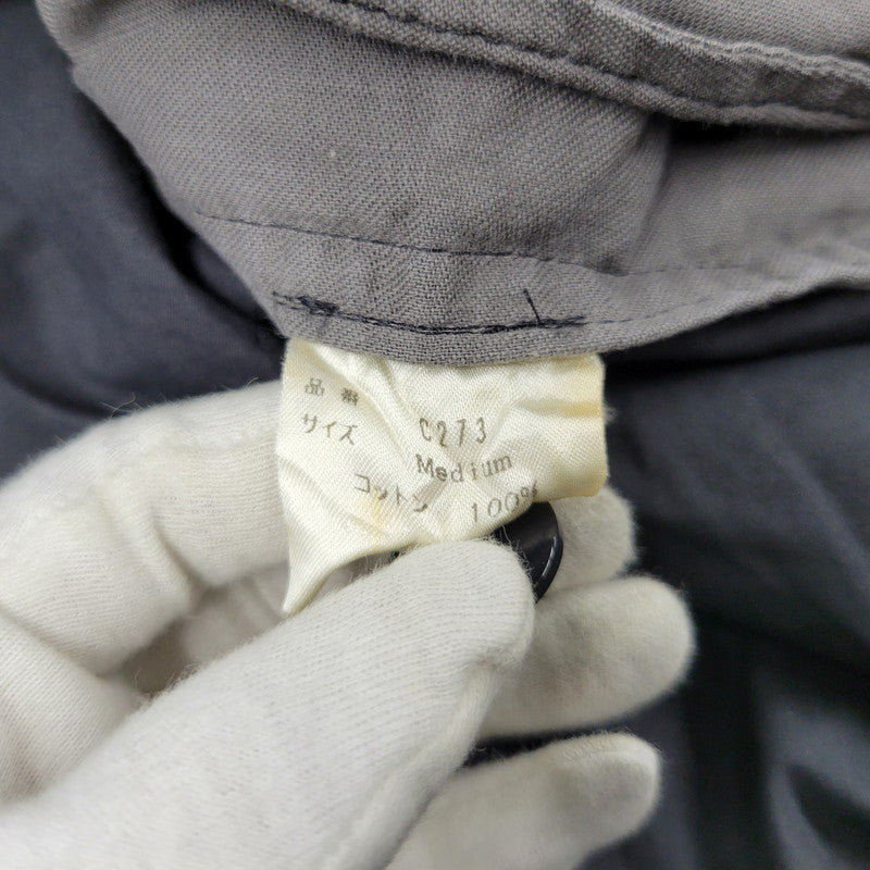 【現状渡し品】【メンズ】 UNDERCOVER アンダーカバー RELIEF期 レリーフ期 99SS HALF ZIP SS SHIRT ハーフ ジップ ショートスリーブ シャツ トップス 半袖 140-260731-cs-13-izu サイズ：M カラー：ブラック 万代Net店