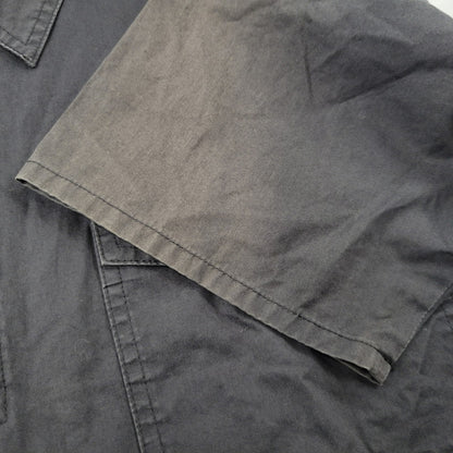 【現状渡し品】【メンズ】 UNDERCOVER アンダーカバー RELIEF期 レリーフ期 99SS HALF ZIP SS SHIRT ハーフ ジップ ショートスリーブ シャツ トップス 半袖 140-260731-cs-13-izu サイズ：M カラー：ブラック 万代Net店