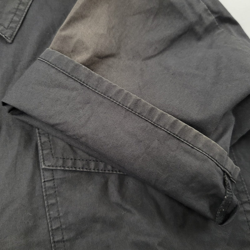 【現状渡し品】【メンズ】 UNDERCOVER アンダーカバー RELIEF期 レリーフ期 99SS HALF ZIP SS SHIRT ハーフ ジップ ショートスリーブ シャツ トップス 半袖 140-260731-cs-13-izu サイズ：M カラー：ブラック 万代Net店