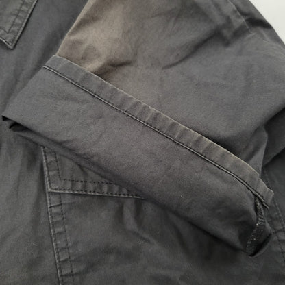 【現状渡し品】【メンズ】 UNDERCOVER アンダーカバー RELIEF期 レリーフ期 99SS HALF ZIP SS SHIRT ハーフ ジップ ショートスリーブ シャツ トップス 半袖 140-260731-cs-13-izu サイズ：M カラー：ブラック 万代Net店