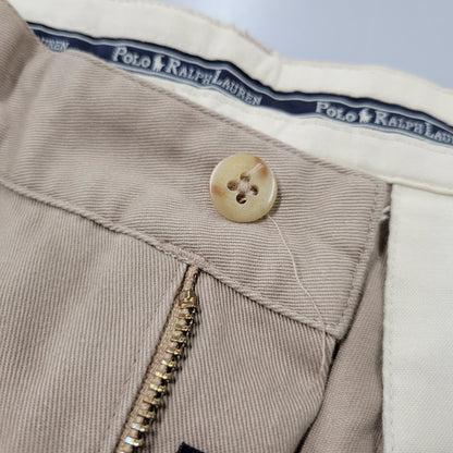 【中古品】【メンズ】 POLO RALPH LAUREN ポロ ラルフ ローレン GORDON PANT ゴードン パンツ ズボン ボトムス 157-260802-ya-06-izu サイズ：35×34 カラー：ベージュ 万代Net店