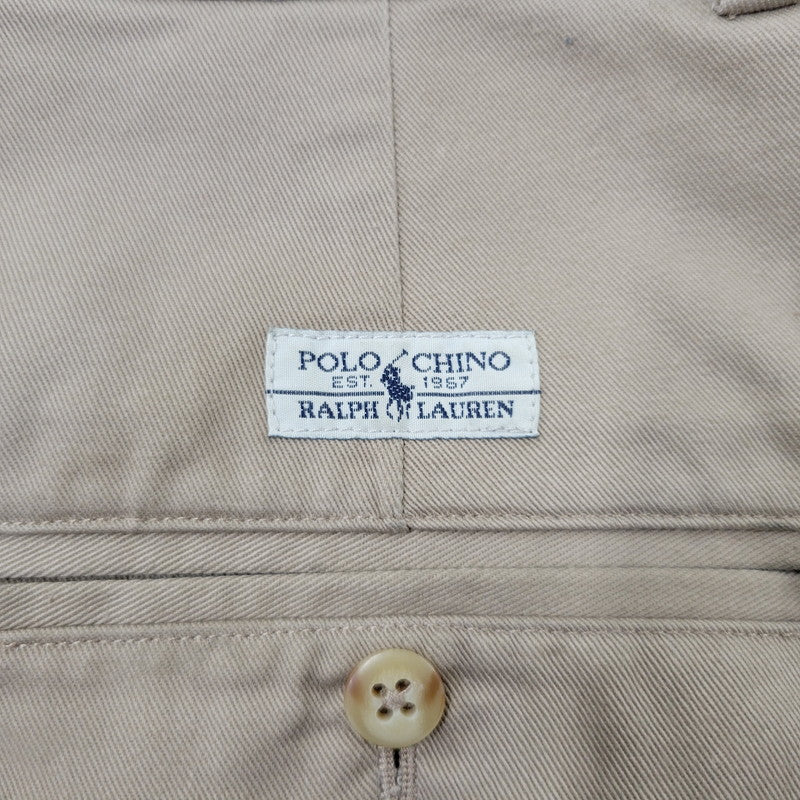 【中古品】【メンズ】 POLO RALPH LAUREN ポロ ラルフ ローレン GORDON PANT ゴードン パンツ ズボン ボトムス 157-260802-ya-06-izu サイズ：35×34 カラー：ベージュ 万代Net店