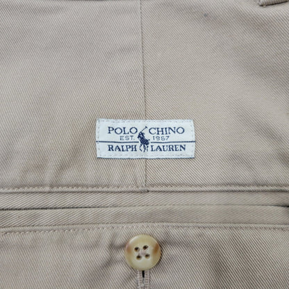 【中古品】【メンズ】 POLO RALPH LAUREN ポロ ラルフ ローレン GORDON PANT ゴードン パンツ ズボン ボトムス 157-260802-ya-06-izu サイズ：35×34 カラー：ベージュ 万代Net店