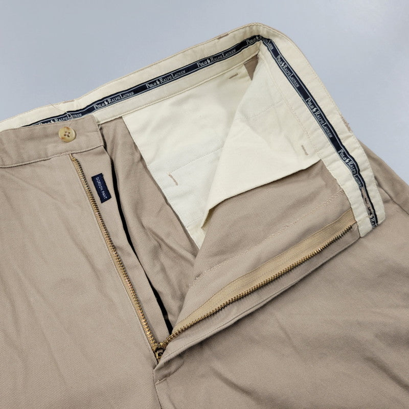 【中古品】【メンズ】 POLO RALPH LAUREN ポロ ラルフ ローレン GORDON PANT ゴードン パンツ ズボン ボトムス 157-260802-ya-06-izu サイズ：35×34 カラー：ベージュ 万代Net店