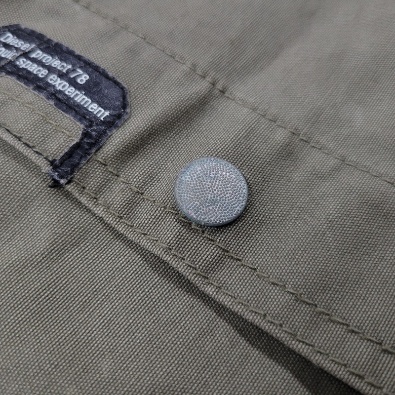 【中古品】【メンズ】 DIESEL ディーゼル PROJECT プロジェクト 78 LIQUID SPACE EXPERIMENT CARGO PANTS リキッド スペース エクスペリメント カーゴ パンツ ズボン ボトムス 152-260802-ya-07-izu サイズ：31 カラー：カーキ 万代Net店