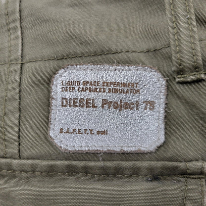【中古品】【メンズ】 DIESEL ディーゼル PROJECT プロジェクト 78 LIQUID SPACE EXPERIMENT CARGO PANTS リキッド スペース エクスペリメント カーゴ パンツ ズボン ボトムス 152-260802-ya-07-izu サイズ：31 カラー：カーキ 万代Net店