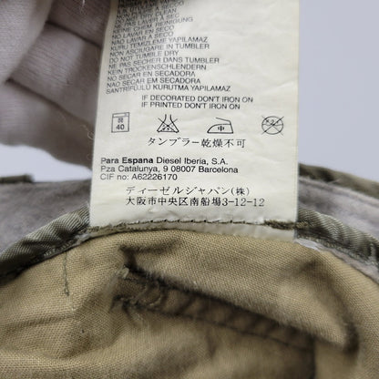 【中古品】【メンズ】 DIESEL ディーゼル PROJECT プロジェクト 78 LIQUID SPACE EXPERIMENT CARGO PANTS リキッド スペース エクスペリメント カーゴ パンツ ズボン ボトムス 152-260802-ya-07-izu サイズ：31 カラー：カーキ 万代Net店