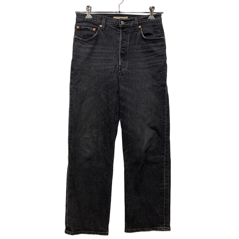 【中古品】【メンズ】 LEVI'S PREMIUM リーバイス プレミアム RIBCAGE STRAIGHT DENIM PANTS PC9-72693-0037 ストレート デニムパンツ ジーンズ ズボン ボトムス 158-260731-ay-06-izu サイズ：29×27 カラー：ブラック 万代Net店