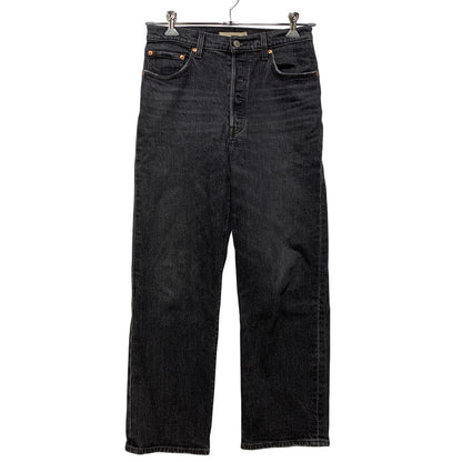 【中古品】【メンズ】 LEVI'S PREMIUM リーバイス プレミアム RIBCAGE STRAIGHT DENIM PANTS PC9-72693-0037 ストレート デニムパンツ ジーンズ ズボン ボトムス 158-260731-ay-06-izu サイズ：29×27 カラー：ブラック 万代Net店