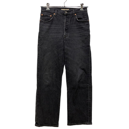 【中古品】【メンズ】 LEVI'S PREMIUM リーバイス プレミアム RIBCAGE STRAIGHT DENIM PANTS PC9-72693-0037 ストレート デニムパンツ ジーンズ ズボン ボトムス 158-260731-ay-06-izu サイズ：29×27 カラー：ブラック 万代Net店