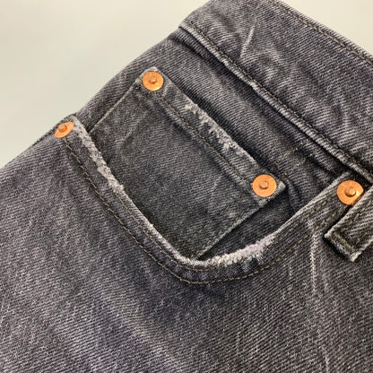 【中古品】【メンズ】 LEVI'S PREMIUM リーバイス プレミアム RIBCAGE STRAIGHT DENIM PANTS PC9-72693-0037 ストレート デニムパンツ ジーンズ ズボン ボトムス 158-260731-ay-06-izu サイズ：29×27 カラー：ブラック 万代Net店