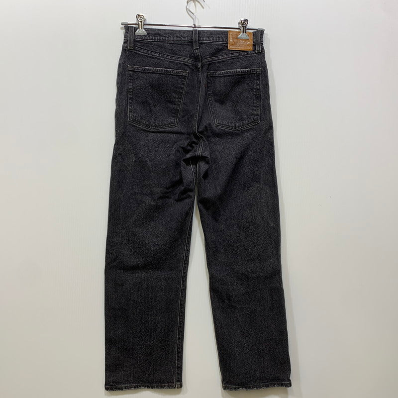【中古品】【メンズ】 LEVI'S PREMIUM リーバイス プレミアム RIBCAGE STRAIGHT DENIM PANTS PC9-72693-0037 ストレート デニムパンツ ジーンズ ズボン ボトムス 158-260731-ay-06-izu サイズ：29×27 カラー：ブラック 万代Net店
