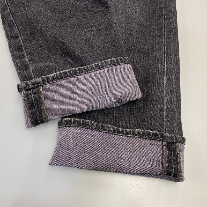 【中古品】【メンズ】 LEVI'S PREMIUM リーバイス プレミアム RIBCAGE STRAIGHT DENIM PANTS PC9-72693-0037 ストレート デニムパンツ ジーンズ ズボン ボトムス 158-260731-ay-06-izu サイズ：29×27 カラー：ブラック 万代Net店