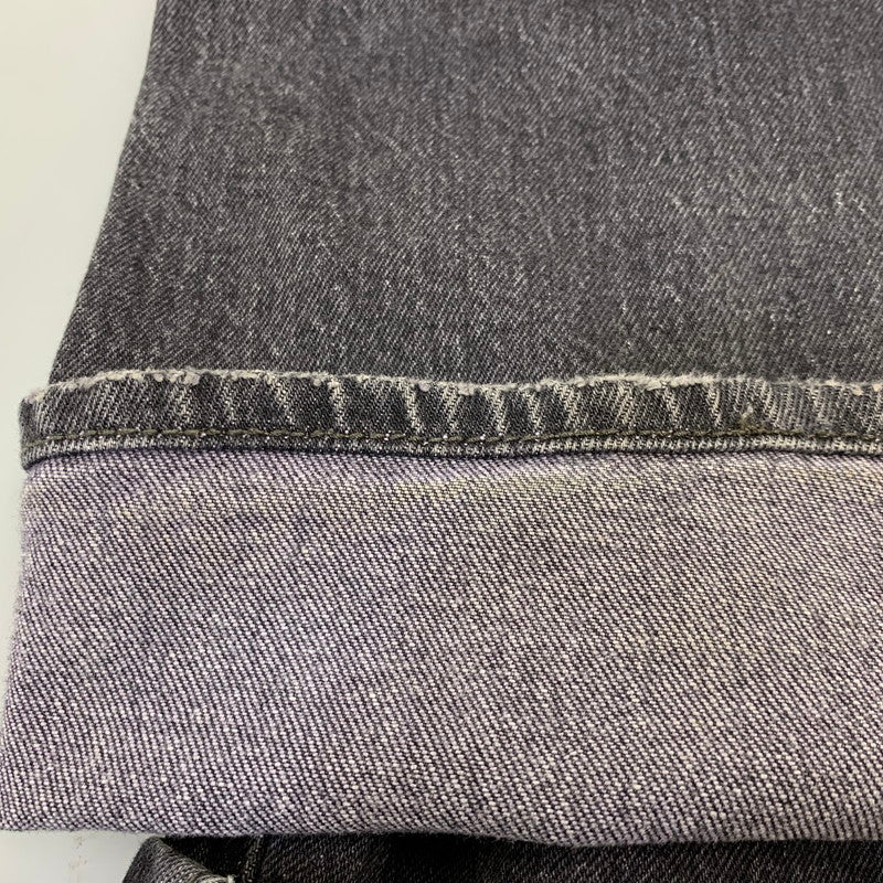 【中古品】【メンズ】 LEVI'S PREMIUM リーバイス プレミアム RIBCAGE STRAIGHT DENIM PANTS PC9-72693-0037 ストレート デニムパンツ ジーンズ ズボン ボトムス 158-260731-ay-06-izu サイズ：29×27 カラー：ブラック 万代Net店
