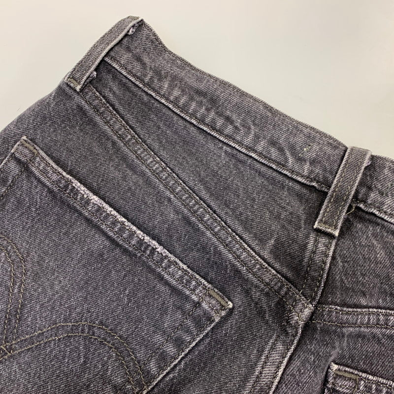 【中古品】【メンズ】 LEVI'S PREMIUM リーバイス プレミアム RIBCAGE STRAIGHT DENIM PANTS PC9-72693-0037 ストレート デニムパンツ ジーンズ ズボン ボトムス 158-260731-ay-06-izu サイズ：29×27 カラー：ブラック 万代Net店