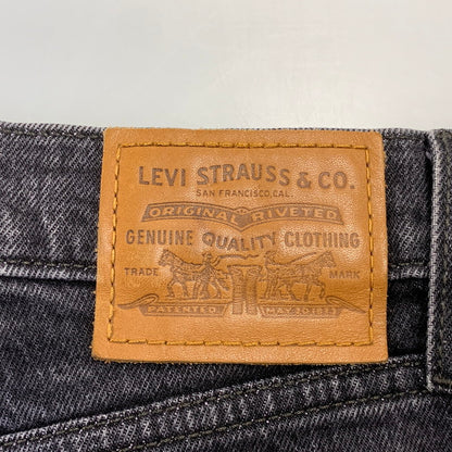 【中古品】【メンズ】 LEVI'S PREMIUM リーバイス プレミアム RIBCAGE STRAIGHT DENIM PANTS PC9-72693-0037 ストレート デニムパンツ ジーンズ ズボン ボトムス 158-260731-ay-06-izu サイズ：29×27 カラー：ブラック 万代Net店