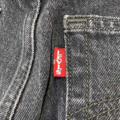 【中古品】【メンズ】 LEVI'S PREMIUM リーバイス プレミアム RIBCAGE STRAIGHT DENIM PANTS PC9-72693-0037 ストレート デニムパンツ ジーンズ ズボン ボトムス 158-260731-ay-06-izu サイズ：29×27 カラー：ブラック 万代Net店