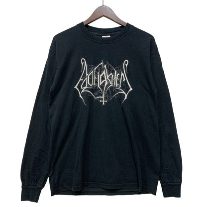 【中古品】【メンズ】 GILDAN ギルダン FOO FIGHTERS UK TOUR 2005 LS TEE ロングスリーブ Tシャツ 長袖 トップス 146-260731-ay-08-izu サイズ：M カラー：ブラック 万代Net店