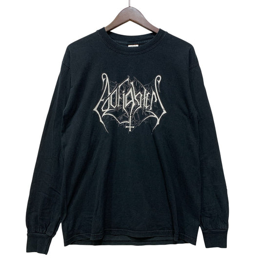 【中古品】【メンズ】 GILDAN ギルダン FOO FIGHTERS UK TOUR 2005 LS TEE ロングスリーブ Tシャツ 長袖 トップス 146-260731-ay-08-izu サイズ：M カラー：ブラック 万代Net店