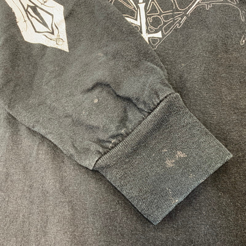 【中古品】【メンズ】 GILDAN ギルダン FOO FIGHTERS UK TOUR 2005 LS TEE ロングスリーブ Tシャツ 長袖 トップス 146-260731-ay-08-izu サイズ：M カラー：ブラック 万代Net店