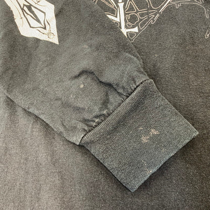 【中古品】【メンズ】 GILDAN ギルダン FOO FIGHTERS UK TOUR 2005 LS TEE ロングスリーブ Tシャツ 長袖 トップス 146-260731-ay-08-izu サイズ：M カラー：ブラック 万代Net店