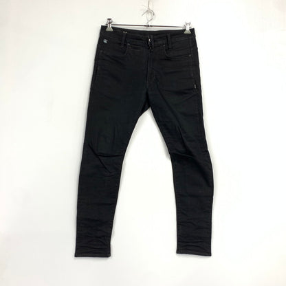 【中古品】【メンズ】 G-STAR-RAW ジースター ロウ D05385-6245-001 D-STAQ 3D SUPER SLIM スーパー スリム パンツ ボトムス 152-260801-yn-01-izu サイズ：32×32 カラー：ブラック 万代Net店