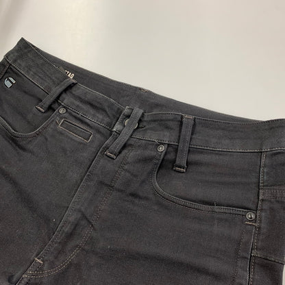 【中古品】【メンズ】 G-STAR-RAW ジースター ロウ D05385-6245-001 D-STAQ 3D SUPER SLIM スーパー スリム パンツ ボトムス 152-260801-yn-01-izu サイズ：32×32 カラー：ブラック 万代Net店