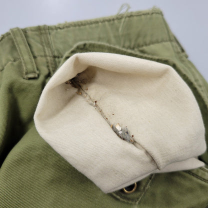 【中古品】【メンズ】 POLO BY RALPH LAUREN ポロバイラルフローレン 90S M-65 ARMY CARGO PANTS アーミー カーゴ パンツ ボトムス ズボン 157-260731-cs-17-izu サイズ：36/30 カラー：カーキ 万代Net店