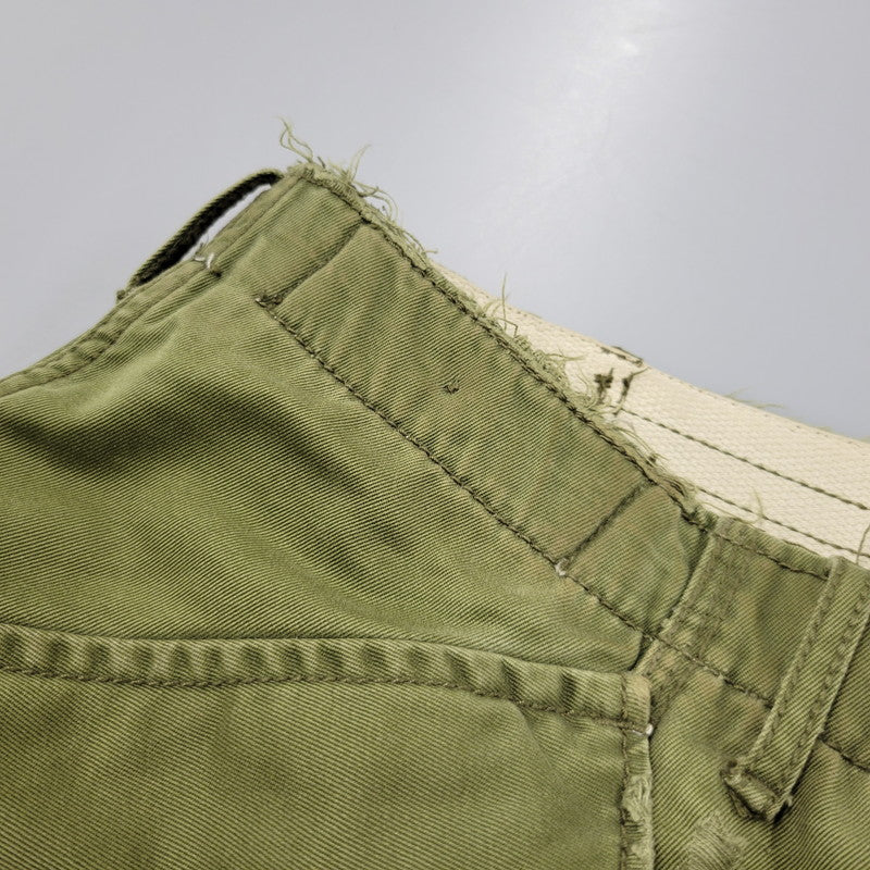 【中古品】【メンズ】 POLO BY RALPH LAUREN ポロバイラルフローレン 90S M-65 ARMY CARGO PANTS アーミー カーゴ パンツ ボトムス ズボン 157-260731-cs-17-izu サイズ：36/30 カラー：カーキ 万代Net店
