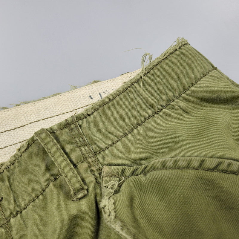【中古品】【メンズ】 POLO BY RALPH LAUREN ポロバイラルフローレン 90S M-65 ARMY CARGO PANTS アーミー カーゴ パンツ ボトムス ズボン 157-260731-cs-17-izu サイズ：36/30 カラー：カーキ 万代Net店