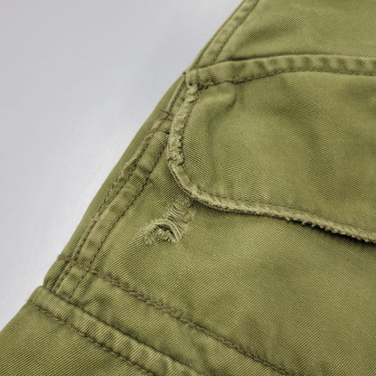 【中古品】【メンズ】 POLO BY RALPH LAUREN ポロバイラルフローレン 90S M-65 ARMY CARGO PANTS アーミー カーゴ パンツ ボトムス ズボン 157-260731-cs-17-izu サイズ：36/30 カラー：カーキ 万代Net店