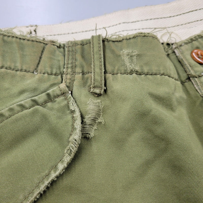 【中古品】【メンズ】 POLO BY RALPH LAUREN ポロバイラルフローレン 90S M-65 ARMY CARGO PANTS アーミー カーゴ パンツ ボトムス ズボン 157-260731-cs-17-izu サイズ：36/30 カラー：カーキ 万代Net店