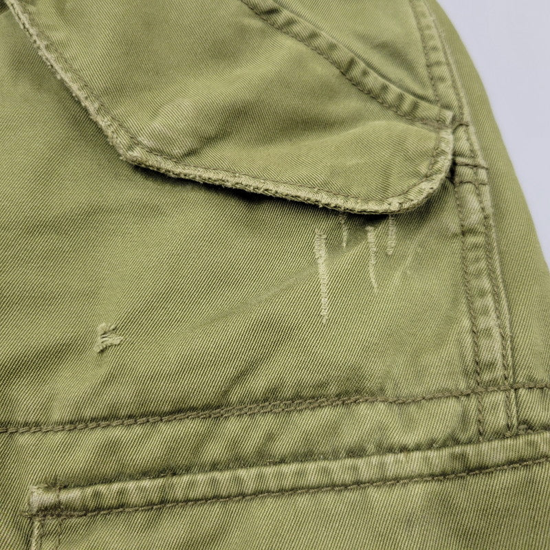 【中古品】【メンズ】 POLO BY RALPH LAUREN ポロバイラルフローレン 90S M-65 ARMY CARGO PANTS アーミー カーゴ パンツ ボトムス ズボン 157-260731-cs-17-izu サイズ：36/30 カラー：カーキ 万代Net店