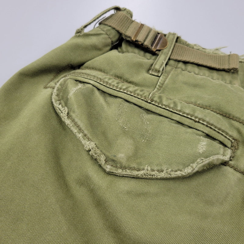 【中古品】【メンズ】 POLO BY RALPH LAUREN ポロバイラルフローレン 90S M-65 ARMY CARGO PANTS アーミー カーゴ パンツ ボトムス ズボン 157-260731-cs-17-izu サイズ：36/30 カラー：カーキ 万代Net店