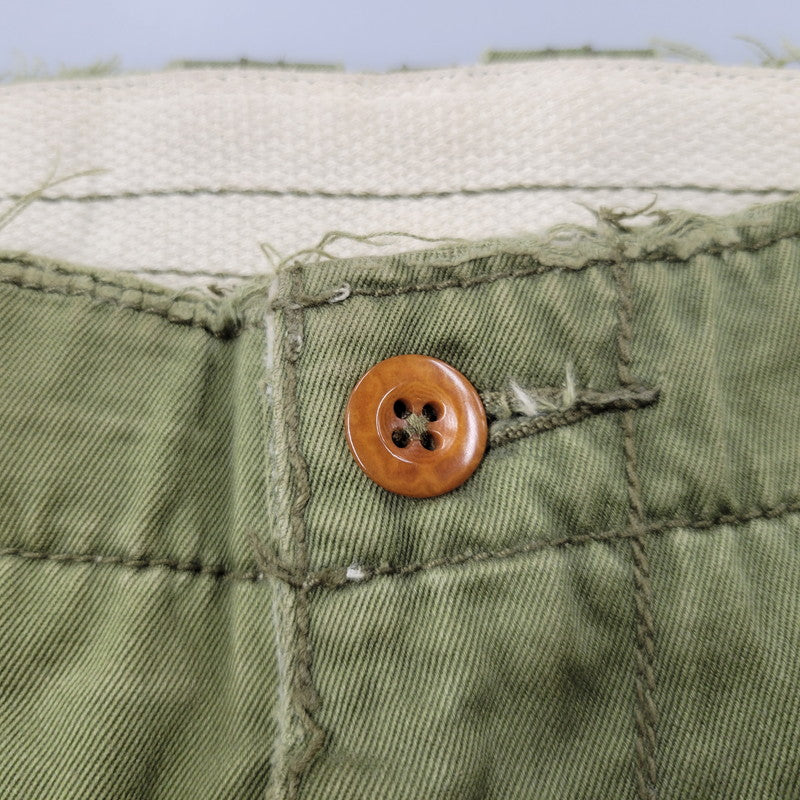 【中古品】【メンズ】 POLO BY RALPH LAUREN ポロバイラルフローレン 90S M-65 ARMY CARGO PANTS アーミー カーゴ パンツ ボトムス ズボン 157-260731-cs-17-izu サイズ：36/30 カラー：カーキ 万代Net店