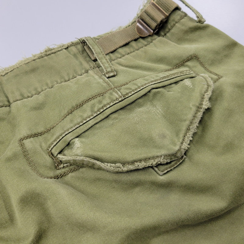 【中古品】【メンズ】 POLO BY RALPH LAUREN ポロバイラルフローレン 90S M-65 ARMY CARGO PANTS アーミー カーゴ パンツ ボトムス ズボン 157-260731-cs-17-izu サイズ：36/30 カラー：カーキ 万代Net店