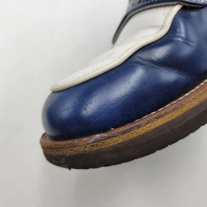 【現状渡し品】【メンズ】 R.J.B アールジェイビー COIN LOAFER 1667 コインローファー シューズ 靴 164-260802-as-12-izu サイズ：6 1/2 カラー：ネイビー×ホワイト 万代Net店