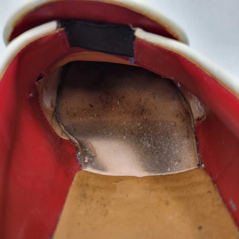【現状渡し品】【メンズ】 R.J.B アールジェイビー COIN LOAFER 1667 コインローファー シューズ 靴 164-260802-as-12-izu サイズ：6 1/2 カラー：ネイビー×ホワイト 万代Net店