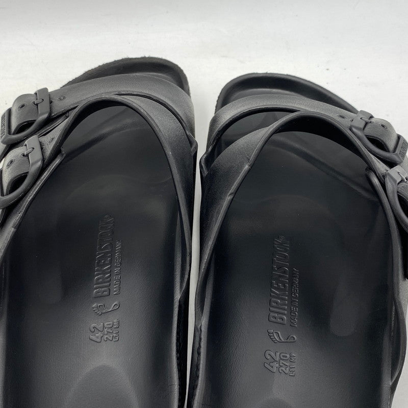 【中古品】【メンズ】 BIRKENSTOCK ビルケンシュトック 0129421 ARIZONA EVA アリゾナ EVA サンダル 靴 164-260803-yn-05-izu サイズ：27cm カラー：ブラック 万代Net店