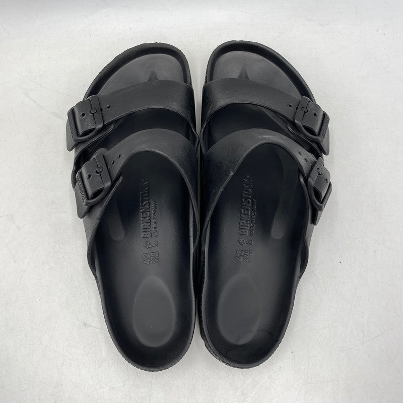 【中古品】【メンズ】 BIRKENSTOCK ビルケンシュトック 0129421 ARIZONA EVA アリゾナ EVA サンダル 靴 164-260803-yn-05-izu サイズ：27cm カラー：ブラック 万代Net店